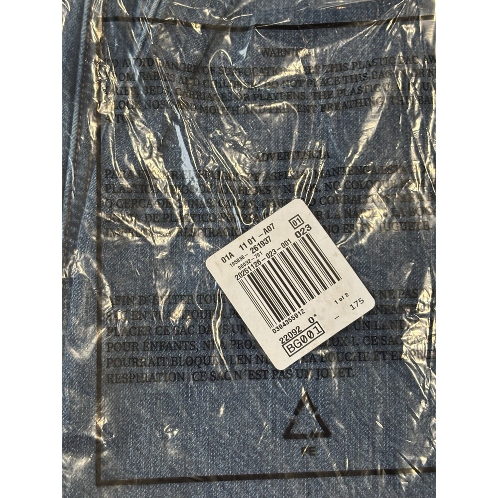 New Carhartt Fleece Lined Relaxed Fit 5-Pocket 36 x 32 Men's Jeans BD4942-M Work - Picture 7 of 9